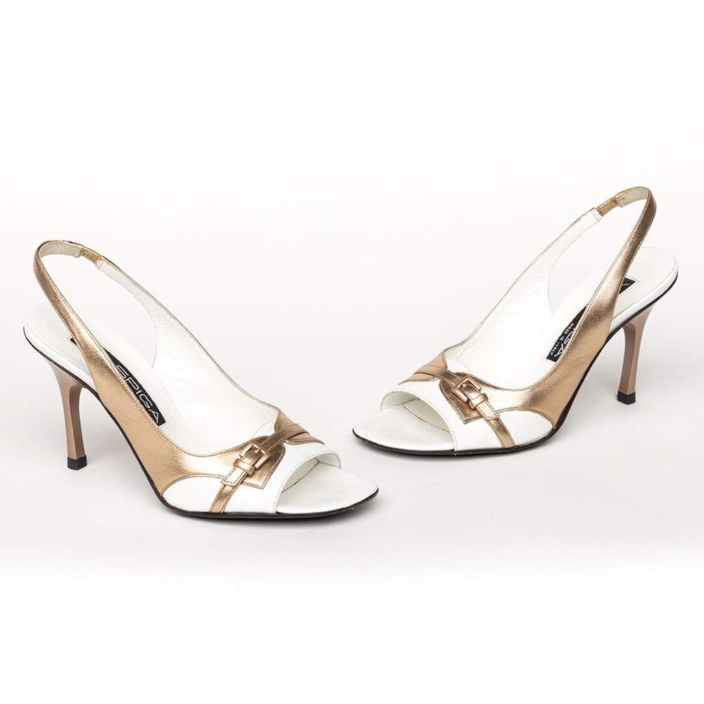 Via Spaga Sling Back Heels